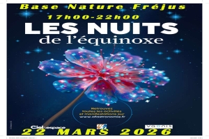 Nuit de l'Equinoxe de Printemps - 22 mars 2026 - Base Nature de Fréjus