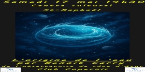 Conférence du 17 mai 2025 à14H30 - L'origine de l'eau dans l'univers